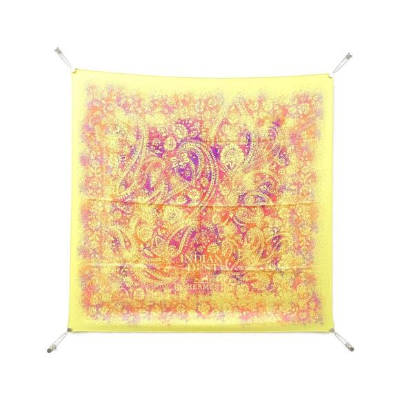 HERMES Accessories - Hermes Indian Dust Carre Scarf Muffler